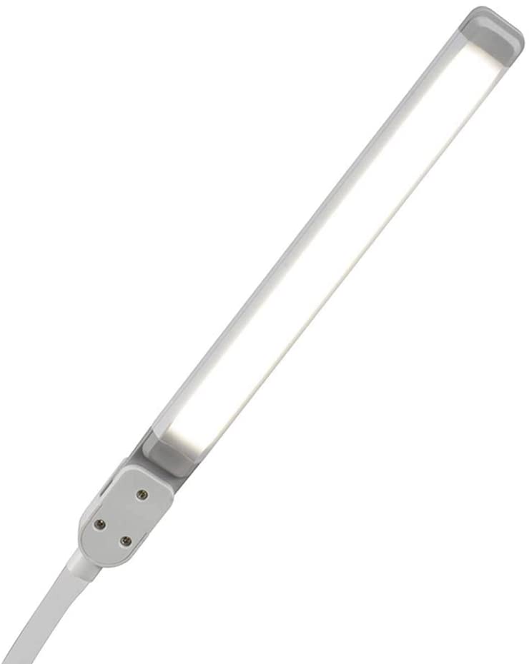 オーム電機 LEDデスクランプ クランプ ホワイト LTC-LS36-W 07-8616 OHM